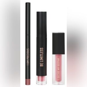 RealHer Three Piece Mauve Lip Set  - NIB